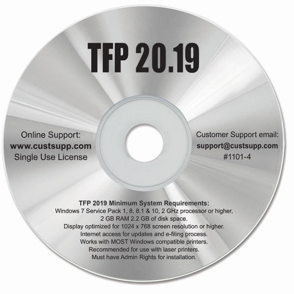 Picture of TFP 20.19 Software - DOWNLOAD