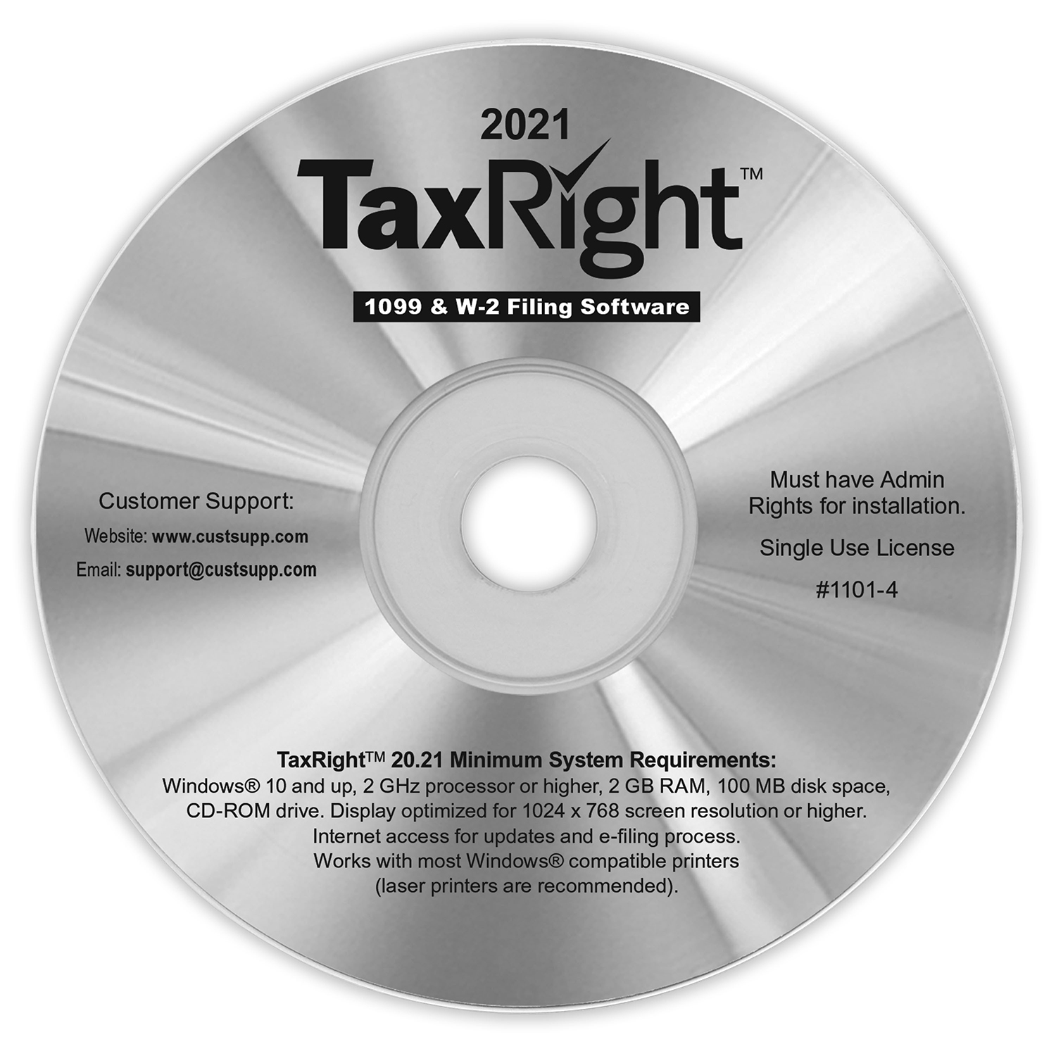Picture of TaxRight 20.21 Software - DOWNLOAD
