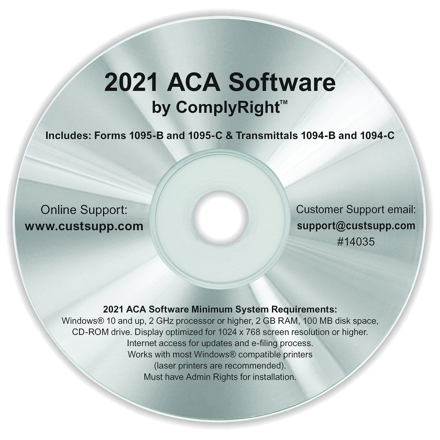 Picture of 2021 ACA software - DOWNLOAD