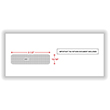 Picture of 1042-S Single Window Envelope (Gummed)