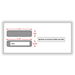 Double Window Envelope W-2