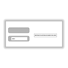 Double Window Envelope W-2/3UP LSR - SS 