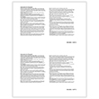 Picture of 1099-MISC 2-Up Blank w/Recipient Copy B with Backer Instructions