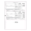 Picture of 1099-MISC 3-Up Copy B & 2, Z-Fold, 11"