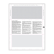Picture of 1099-MISC 3-Up Copy B & 2, Z-Fold, 11"