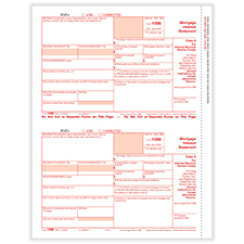 Picture of 1098 Mortgage Interest Federal Copy A