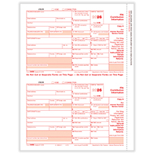 Picture of 5489 IRS 2-Up Federal Copy A