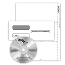 Picture of 1099-MISC 3-Up Blank for Copies B and 2/1 with Printed Backer - Horizontal