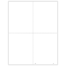 Picture of 1099-R 4-Up Blank Box w/ Copy B and C Backer