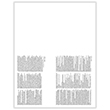 Picture of 1099-R 4-Up Blank Box w/ Copy B and C Backer