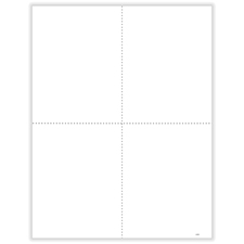 Picture of 1099-R 4-Up Blank Box w/ Copy B and C Backer