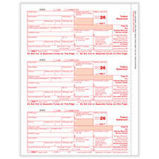 Picture of 1098-T 3-Up Federal Copy A