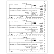 Picture of 1098-T 3-Up Student Copy B