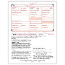 Picture of W-3 Transmittal of Income