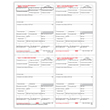 Picture of W-2 4-Up Employee Copies B, C, 2 & 2 Combined - Box