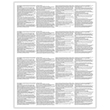Picture of W-2 4-Up Blank Horizontal