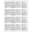 Picture of W-2 4-Up Blank Horizontal