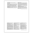 Picture of W-2 3-Up Perforated Employee Copies B, C and 2 - Horizontal