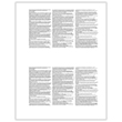 Picture of W-2 2-Up Blank  Face with Backer Instructions