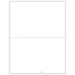 Picture of W-2 2-Up Blank  Face with Backer Instructions