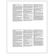 Picture of W-2 2-Up Blank  Face with Backer Instructions