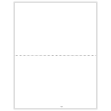 Picture of W-2 2-Up Blank  Face with Backer Instructions