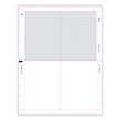 Picture of W-2 4-Up Box Blank Pressure Seal 11" V-Fold w/Instructions