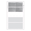 Picture of W-2 4-Up Pressure Seal 14" EZ-Fold Employee Copies B, C, 2 - Horizontal