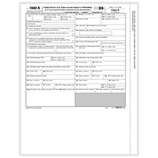 Picture of 1042-S Recipient Copy B