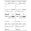 Picture of W-2 4-Up Employer Copies 1/D - Box