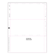 Picture of 1099 Blank Pressure Seal Blank Backer 11" Z-Fold