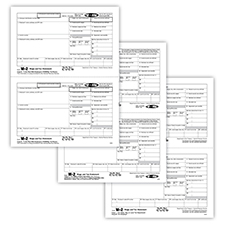 Picture of W-2 Set, 5-Part, 2-Up with Envelopes