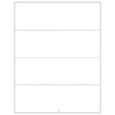 Picture of W-2 4-Up Horizontal w/Employee's Backer Instructions
