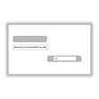 Double Window Envelope W-2/1099R 