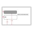 W-2 Double Window Envelope 