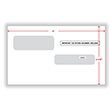 Picture of W-2C Double-Window Envelopes - Gummed