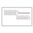 Picture of W-2C Double-Window Envelopes - Gummed