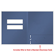 Picture of Tax Presentation Folder, Double Windows, Midnight Blue, 8-3/4" x 11-1/4", Pack 50