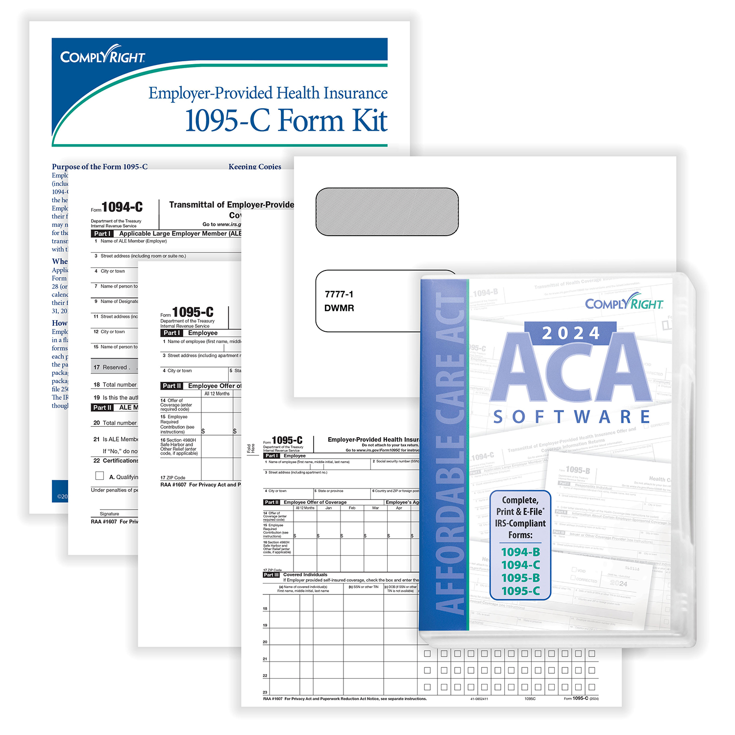 image of 1095-C Kit w/Envelopes & Software – Pack of 50 or 100