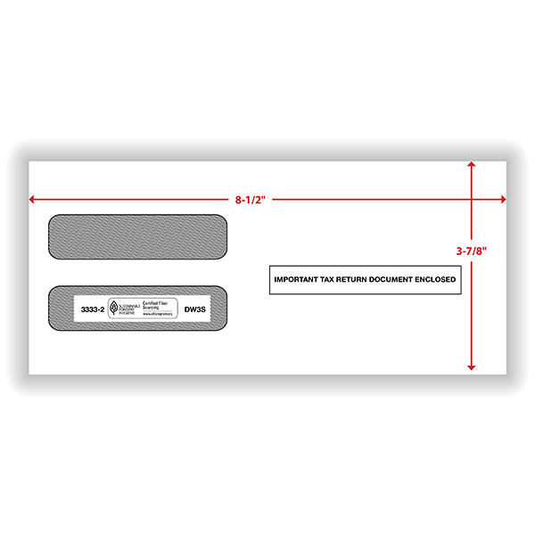 W-2 Tax Envelopes | Self Sealed Tax Envelopes | Formstax