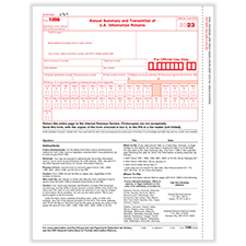 thumbnail image 2 of 10-Pack 2017 IRS Form 1096 – Official Government Printing Office, For 1099-MISC Transmittal 2 of 5