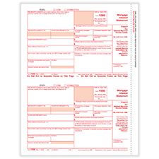Picture of 1098 Mortgage Interest Federal Copy A