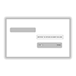 Picture of W-2 4-Up Box Window Envelope (Gummed)