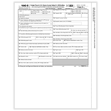 Picture of 1042-S IRS Federal Copy A