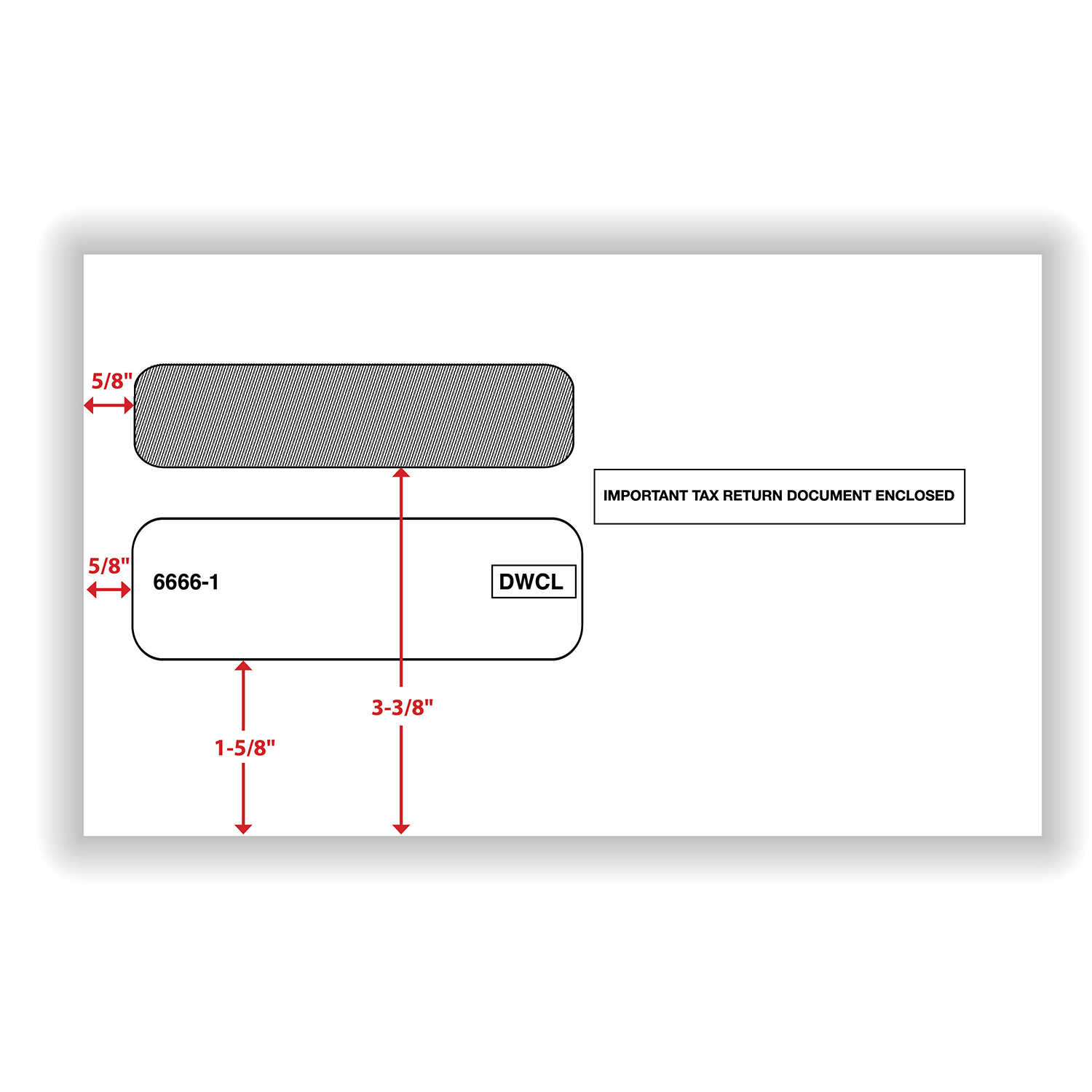 W-2 Forms Gummed | Double Window Envelope W-2 | Formstax