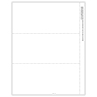 Picture of 1099-NEC Blank, Copy B & 2/1, 3-Up, w/ Backer