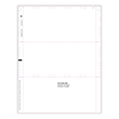 Picture of 1099-NEC 2-Up Pressure Seal, Blank w/ Backer, Z-Fold, 11"