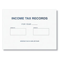 Picture of Tax Return Receipt Envelope